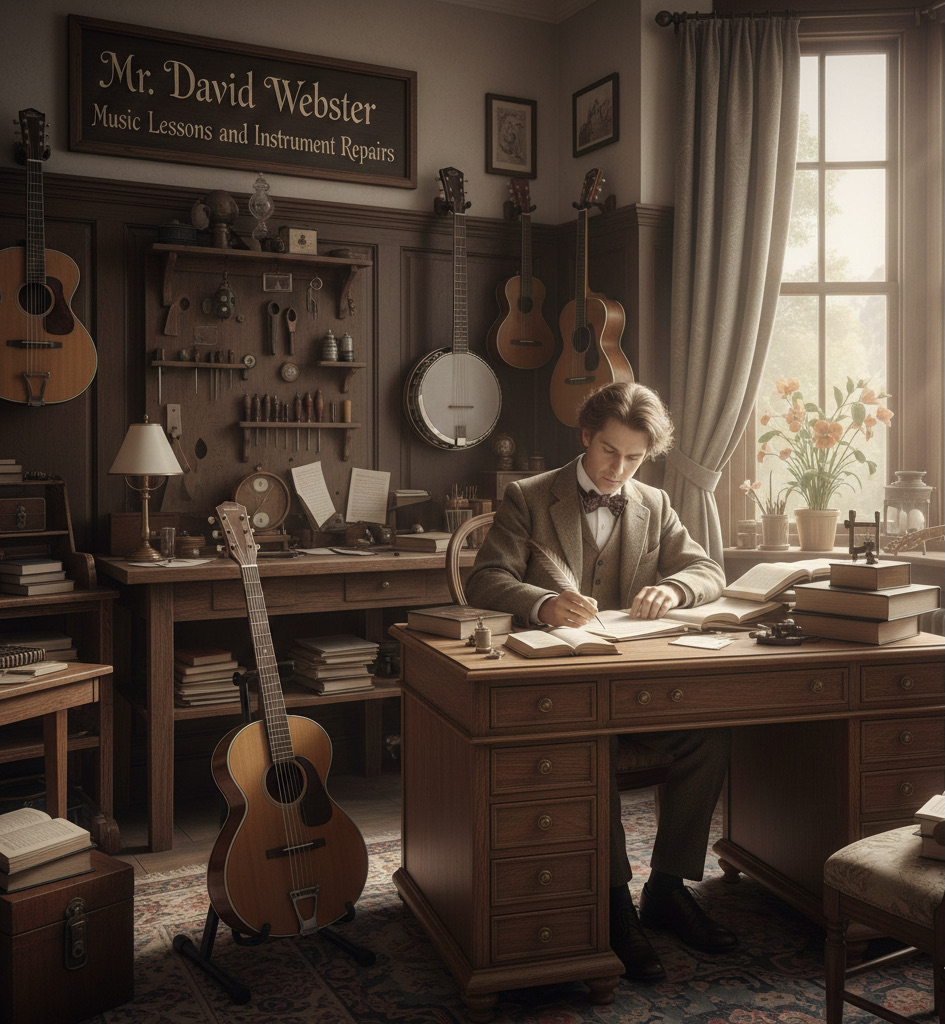 Dave Webster - Guitar and Banjo teacher in Norwich with over 45 years of experience